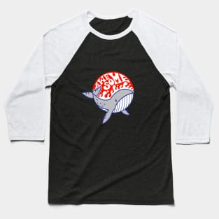 Whale Baseball T-Shirt